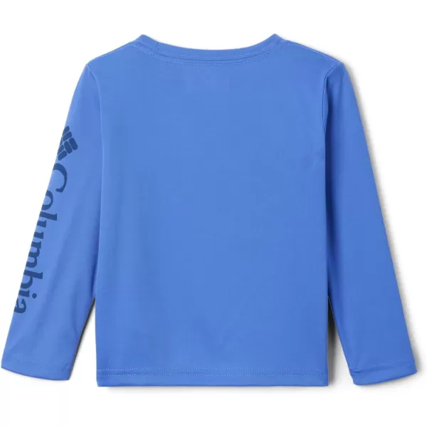 imageColumbia Boys Terminal Tackle Long Sleeve TeeViolet SeaCarbon Logo