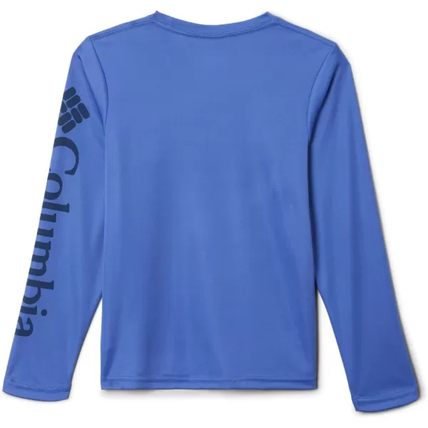 imageColumbia Boys Terminal Tackle Long Sleeve TeeViolet SeaCarbon Logo