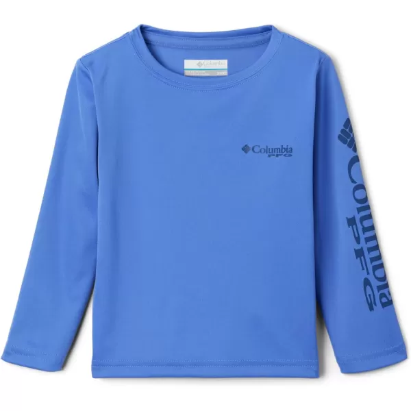 imageColumbia Boys Terminal Tackle Long Sleeve TeeViolet SeaCarbon Logo