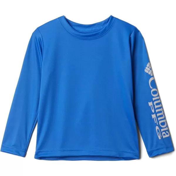 imageColumbia Boys Terminal Tackle Long Sleeve TeeVivid BlueCool Grey