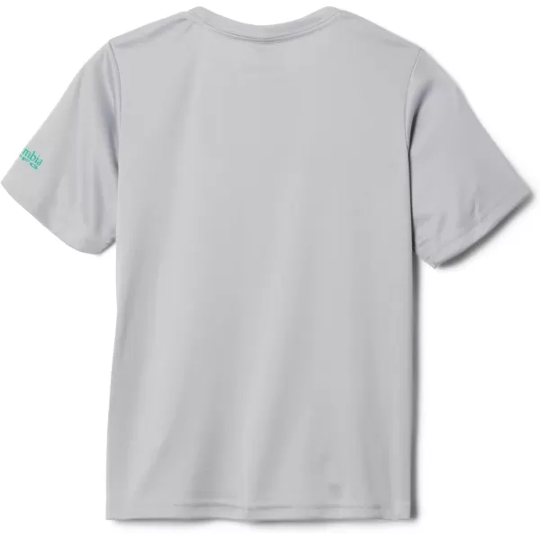 imageColumbia Boys Terminal Tackle PFG First on Water Short SleeveCool GreySunrise Salt Graphic
