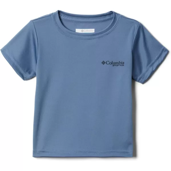 imageColumbia Boys Terminal Tackle PFG Fish Flag Short SleeveBluestoneCollegiate Navy Gradient
