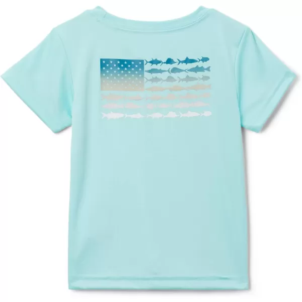 imageColumbia Boys Terminal Tackle PFG Fish Flag Short SleeveGulf StreamDeep Marine Gradient