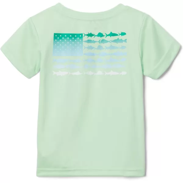 imageColumbia Boys Terminal Tackle PFG Fish Flag Short SleeveKey WestFish Flag Fade Graphic
