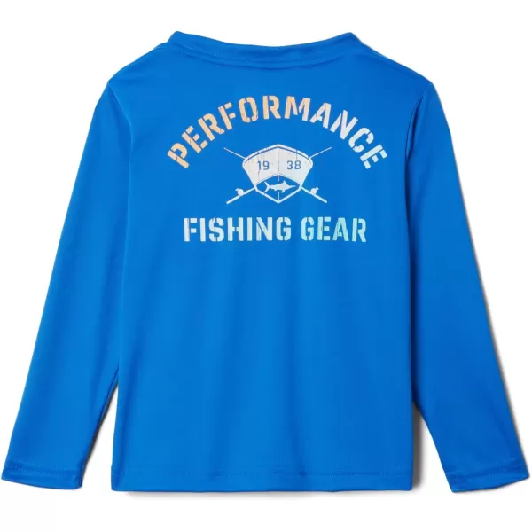 imageColumbia Boys Terminal Tackle PFG Hull Mark Long SleeveVivid BlueHull Mark Marlin
