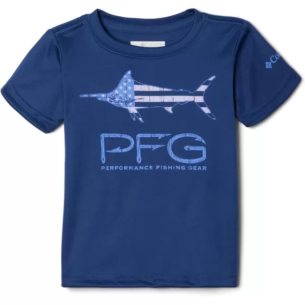 imageColumbia Boys Terminal Tackle PFG Marlin America Short SleeveCarbonMarlin America Graphic