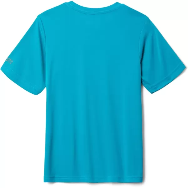 imageColumbia Boys Terminal Tackle PFG Marlin America Short SleeveOcean TealMarlin America Graphic