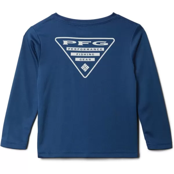 imageColumbia Boys Terminal Tackle PFG Triangle Logo Long SleeveCarbonCool Green
