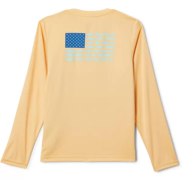 imageColumbia Boys Y Terminal Tackle PFG Fish Flag LsCocoa ButterGulf Stream