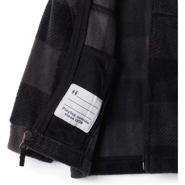 imageColumbia Boys Zing Iii Fleece JacketToddler Boys Black Check Print