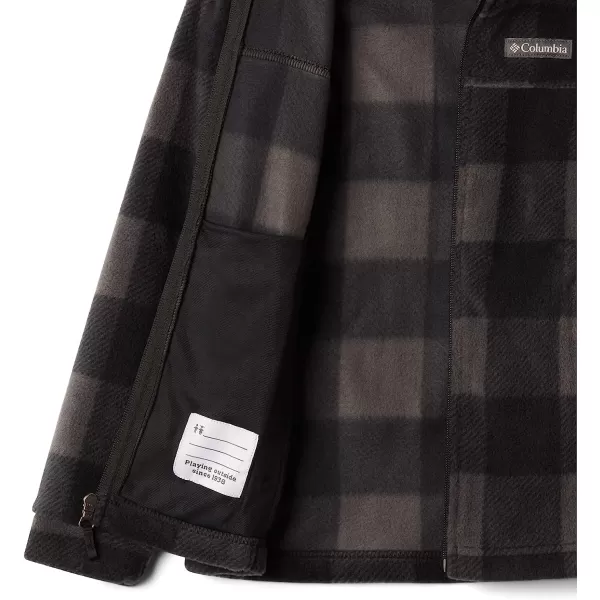 imageColumbia Boys Zing Iii Fleece JacketToddler Boys Black Check Print