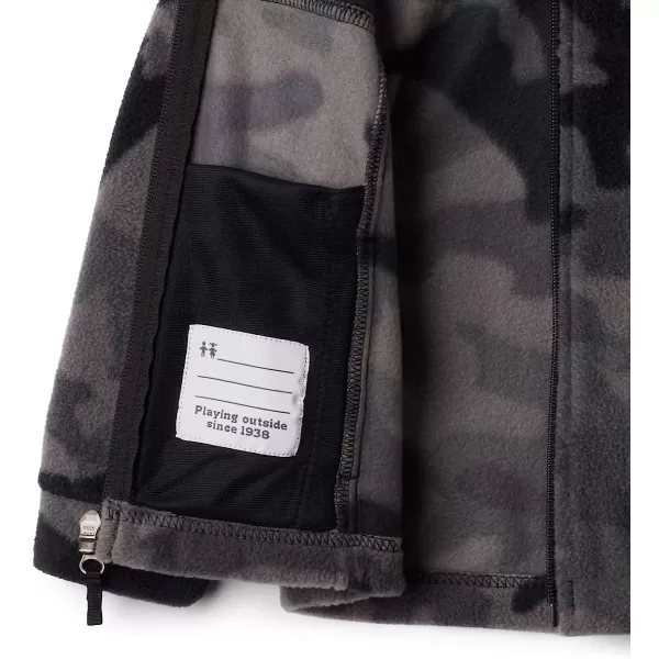 imageColumbia Boys Zing Iii Fleece JacketToddler Boys Black Trad Camo Print