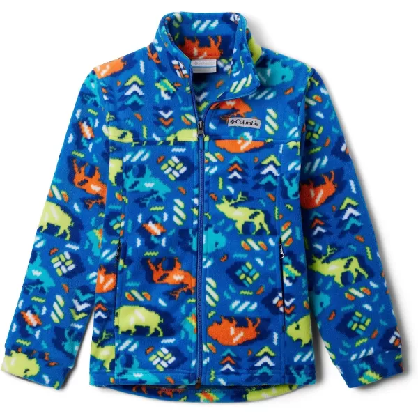 imageColumbia Boys Zing Iii Fleece JacketToddler Boys Bright Indigo Buffaloroam