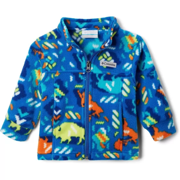 imageColumbia Boys Zing Iii Fleece JacketToddler Boys Bright Indigo Buffaloroam