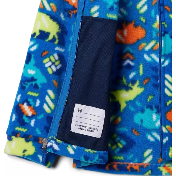 imageColumbia Boys Zing Iii Fleece JacketToddler Boys Bright Indigo Buffaloroam