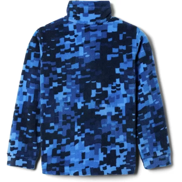 imageColumbia Boys Zing Iii Fleece JacketToddler Boys Bright Indigo Weave Print