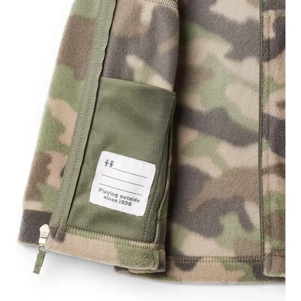 imageColumbia Boys Zing Iii Fleece JacketToddler Boys Cypress Trad Camo B Print