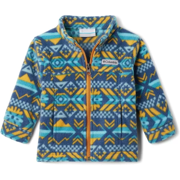 imageColumbia Boys Zing Iii Fleece JacketToddler Boys Dark Mountain Checkered Peaks