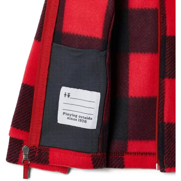 imageColumbia Boys Zing Iii Fleece JacketToddler Boys Mountain Red Check