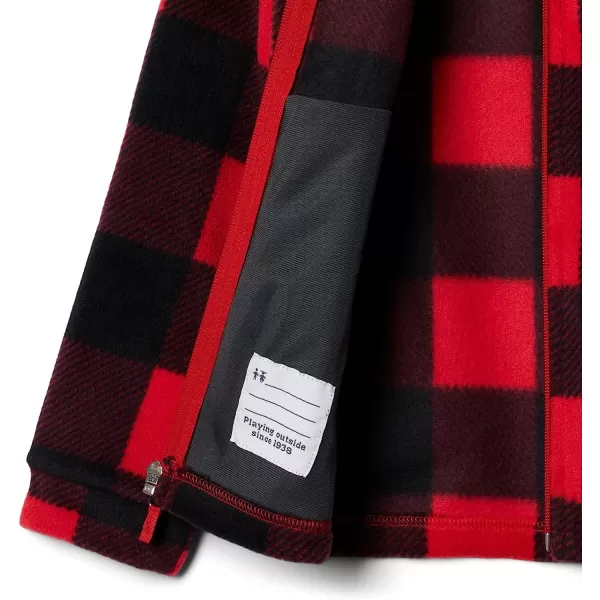 imageColumbia Boys Zing Iii Fleece JacketToddler Boys Mountain Red Check