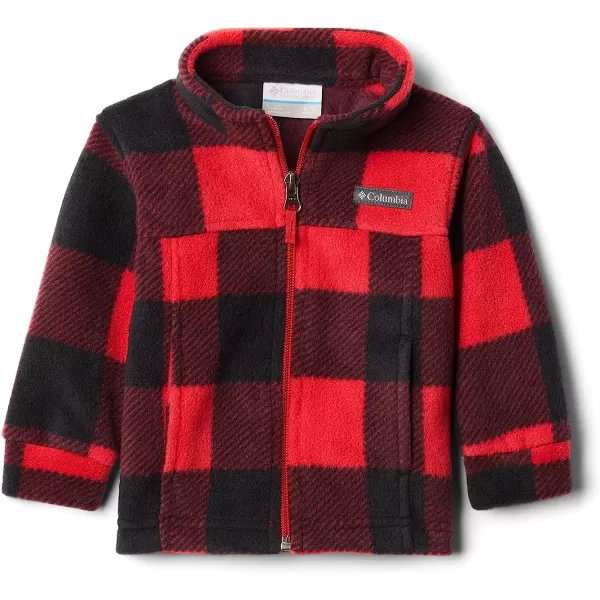 imageColumbia Boys Zing Iii Fleece JacketToddler Boys Mountain Red Check B Print