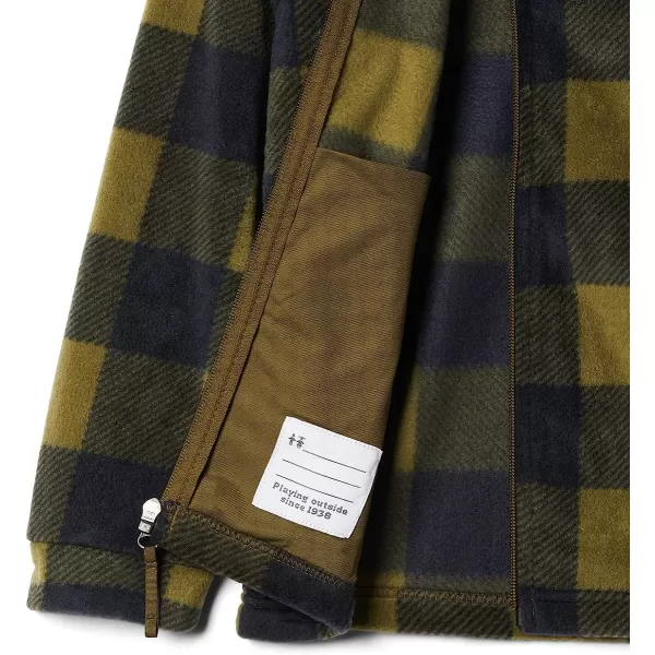 imageColumbia Boys Zing Iii Fleece JacketToddler Boys New Olive Check B Print