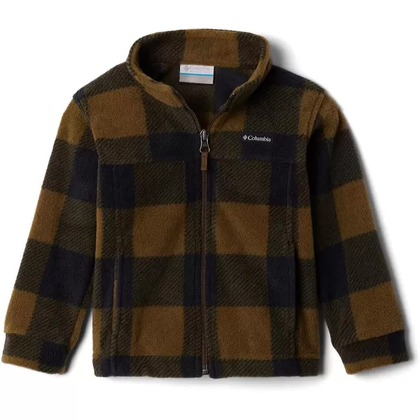 imageColumbia Boys Zing Iii Fleece JacketToddler Boys New Olive Check B Print