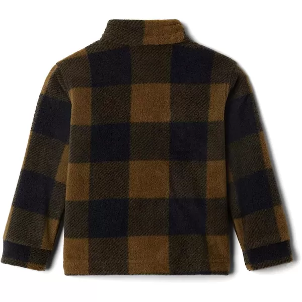 imageColumbia Boys Zing Iii Fleece JacketToddler Boys New Olive Check B Print