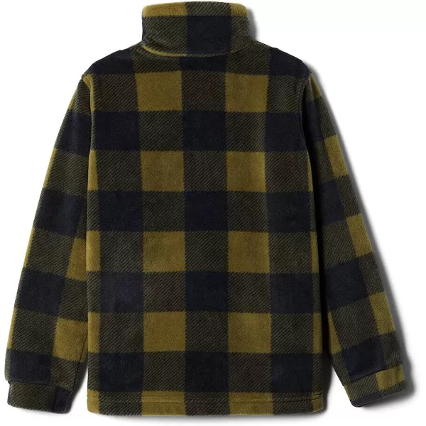 imageColumbia Boys Zing Iii Fleece JacketToddler Boys New Olive Check B Print