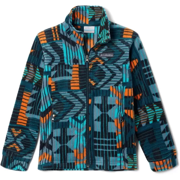 imageColumbia Boys Zing Iii Fleece JacketToddler Boys Night Wave Pathways