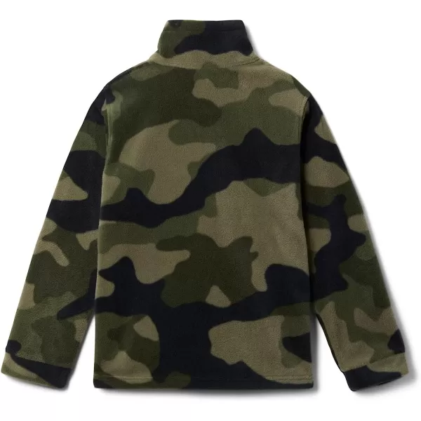 imageColumbia Boys Zing Iii Fleece JacketToddler Boys Stone Green Mod Camo