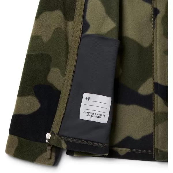 imageColumbia Boys Zing Iii Fleece JacketToddler Boys Stone Green Mod Camo
