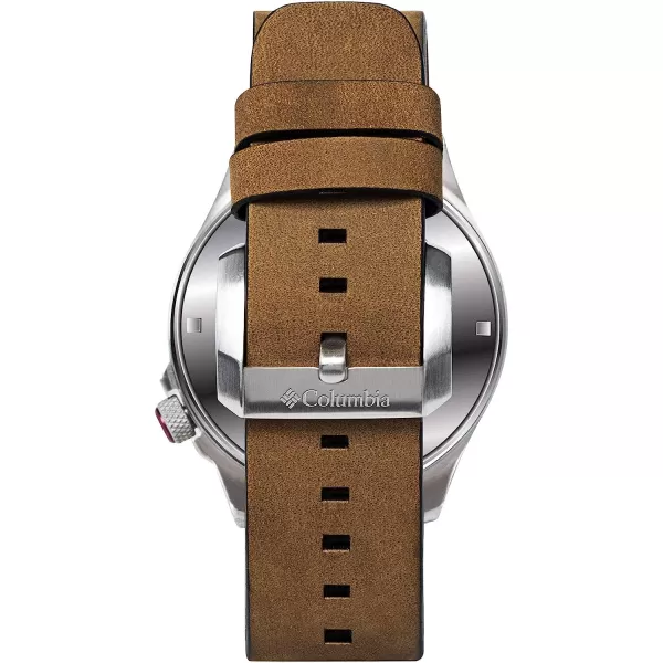 imageColumbia Canyon Ridge Texas AampM Aggies Mens Watch with Saddle Color Leather StrapColumbia Canyon Ridge Texas AampM Aggies Mens Watch with Saddle Color Leather Strap