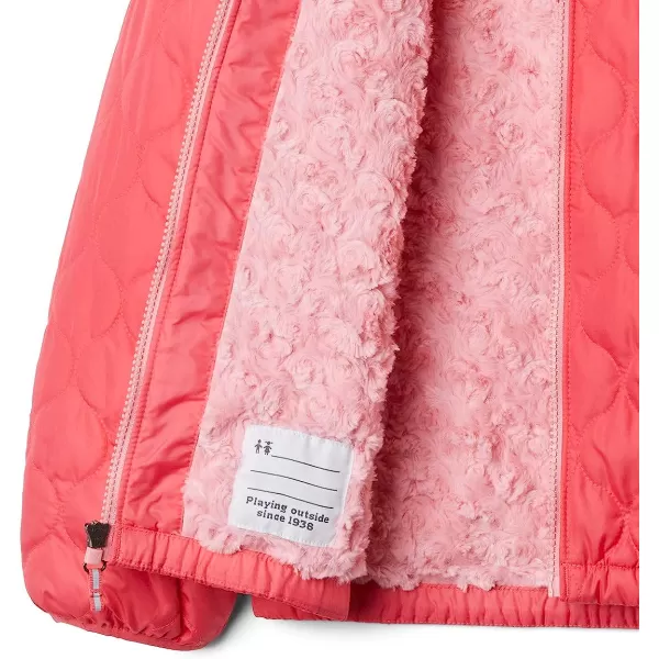 imageColumbia Girls Bella Plush JacketLittle Girls Bright Geranium