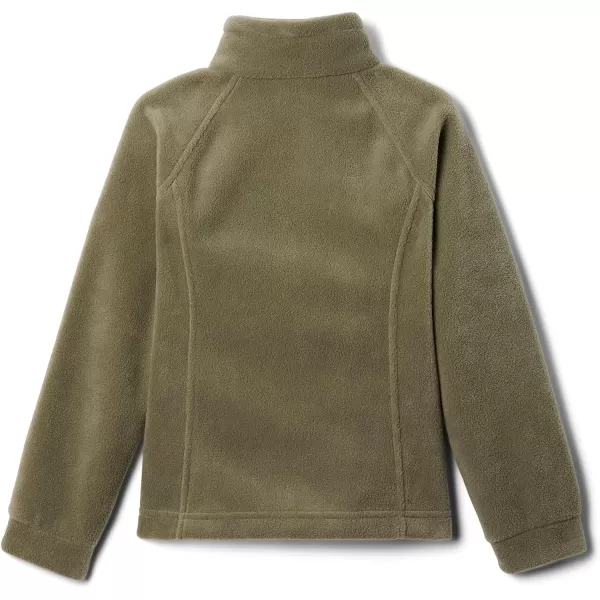imageColumbia Girls Benton Springs FleeceStone GreenPink Orchid