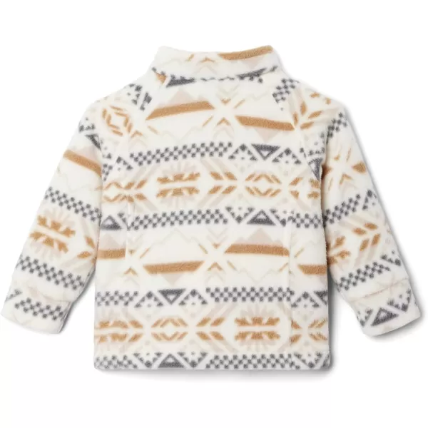 imageColumbia Girls Benton Springs Ii Printed Fleece JacketBig Girls Chalk Checkered Peaks