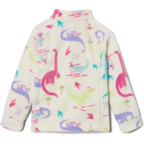 imageColumbia Girls Benton Springs Ii Printed Fleece JacketBig Girls Chalk Skisaurus
