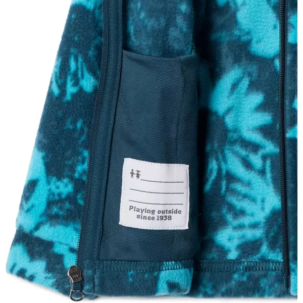 imageColumbia Girls Benton Springs Ii Printed Fleece JacketBig Girls Night Wave 2 Whimsy