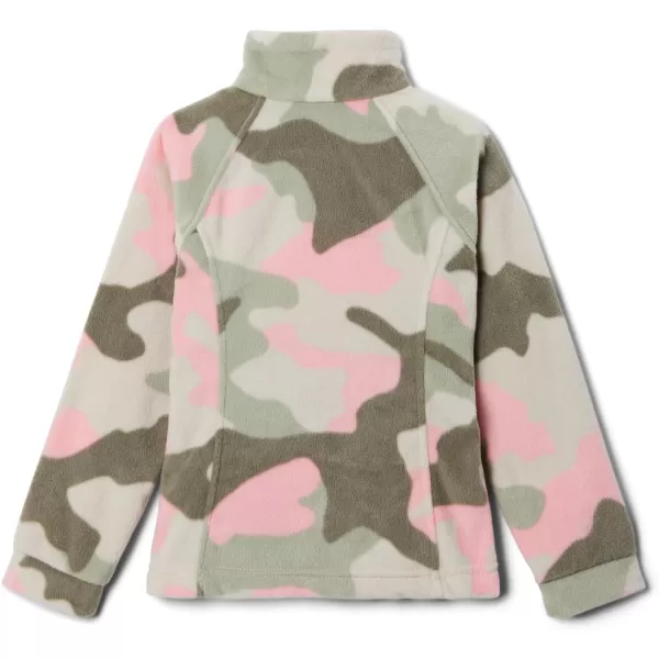 imageColumbia Girls Benton Springs Ii Printed Fleece JacketBig Girls Pink Orchid Mod Camo