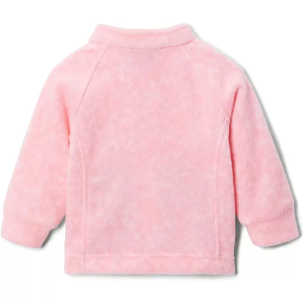 imageColumbia Girls Benton Springs Ii Printed Fleece JacketBig Girls Pink Orchid Terrain