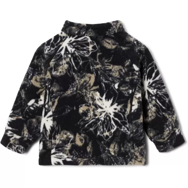 imageColumbia Girls Benton Springs Ii Printed Fleece JacketLittle Girls Black Aurelian
