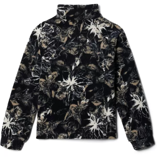 imageColumbia Girls Benton Springs Ii Printed Fleece JacketLittle Girls Black Aurelian