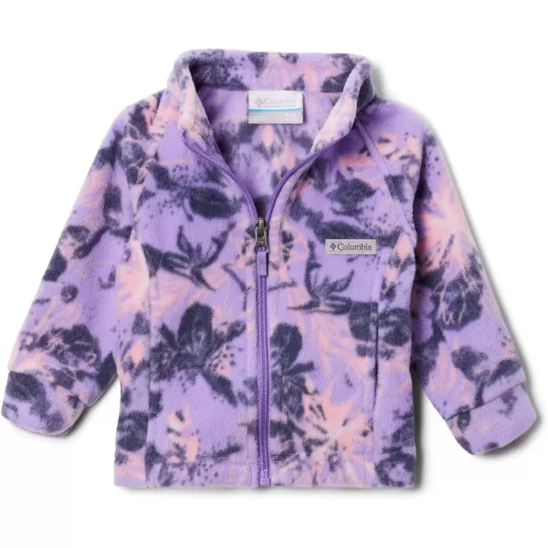 imageColumbia Girls Benton Springs Ii Printed Fleece JacketLittle Girls Paisley Purple Aurelian