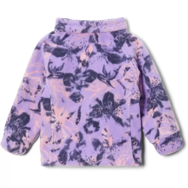 imageColumbia Girls Benton Springs Ii Printed Fleece JacketLittle Girls Paisley Purple Aurelian