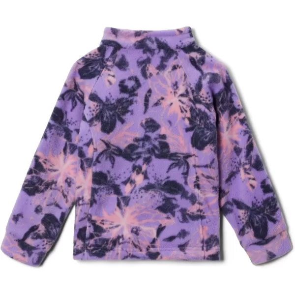 imageColumbia Girls Benton Springs Ii Printed Fleece JacketLittle Girls Paisley Purple Aurelian