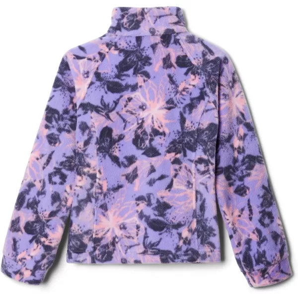 imageColumbia Girls Benton Springs Ii Printed Fleece JacketLittle Girls Paisley Purple Aurelian