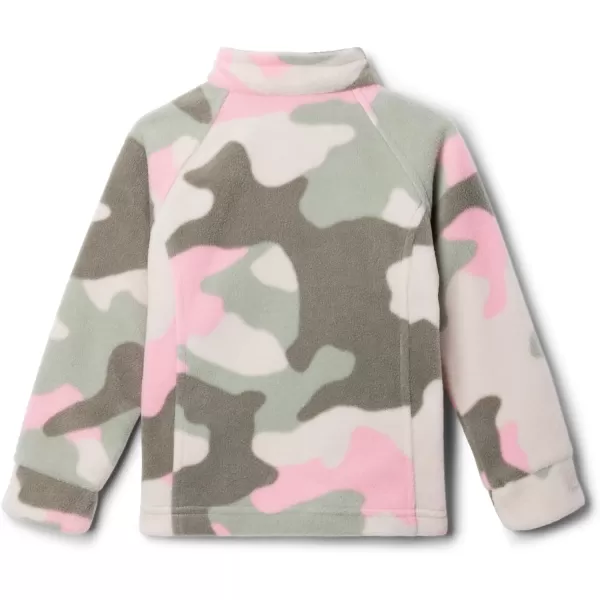 imageColumbia Girls Benton Springs Ii Printed Fleece JacketLittle Girls Pink Orchid Mod Camo