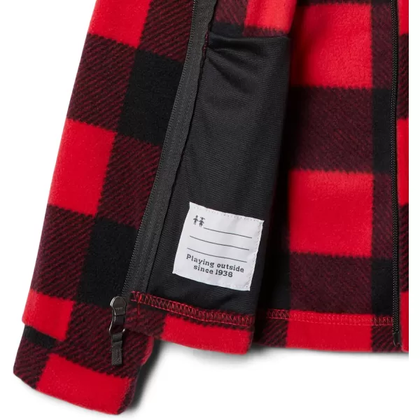 imageColumbia Girls Benton Springs Ii Printed Fleece JacketLittle Girls Red Lily Check