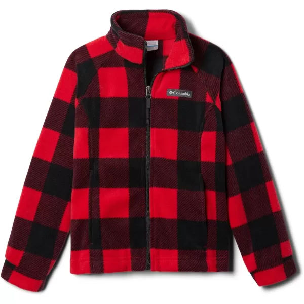 imageColumbia Girls Benton Springs Ii Printed Fleece JacketLittle Girls Red Lily Check