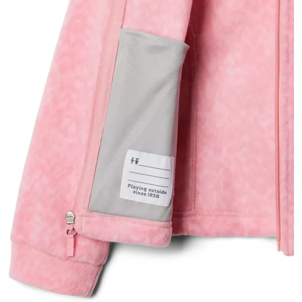 imageColumbia Girls Benton Springs Ii Printed Fleece JacketToddler Girls Pink Orchid Terrain